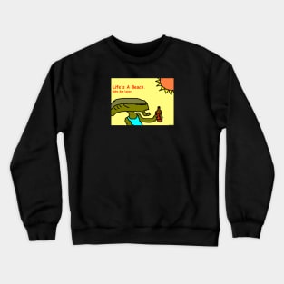 Gas Macaroni "Beach" Crewneck Sweatshirt